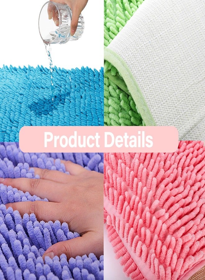 WRINGKIT 6 Pack Guinea Pig Mats, 16 x 24 Inch Guinea Pig Cage Liner, Washable Fleece Bedding Pee Pads, Non-Slip Animal Sleeping Mat for Bunny, Rabbit, Hamster, 6 Colors - Image 4